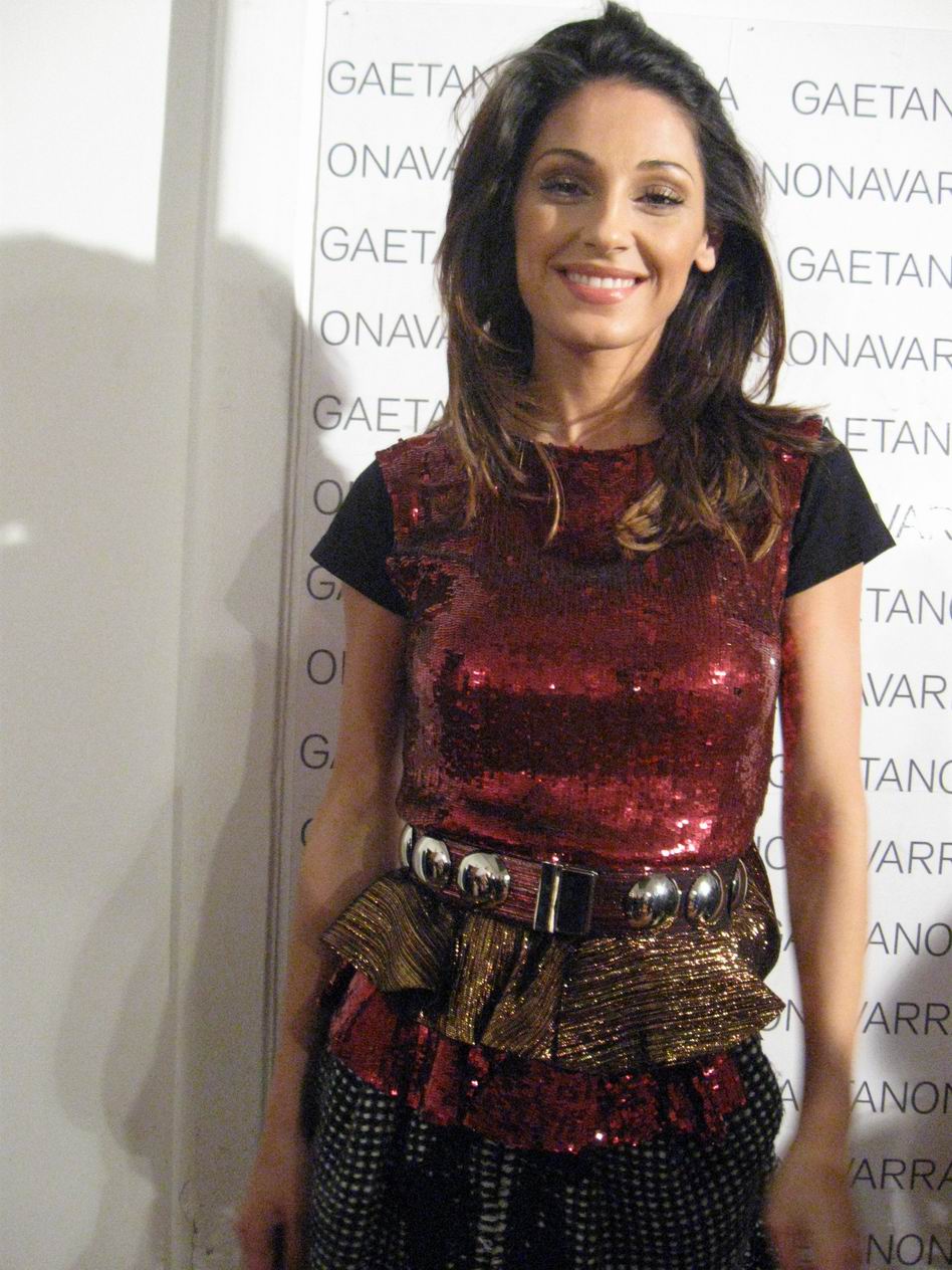 Anna Tatangelo in Gaetano Navarra