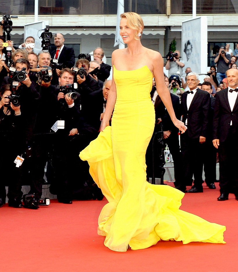 Charlize Theron in Dior Couture