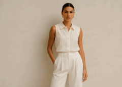 Pantaloni bianchi, spirito libero: il trend chic dell’estate 2025